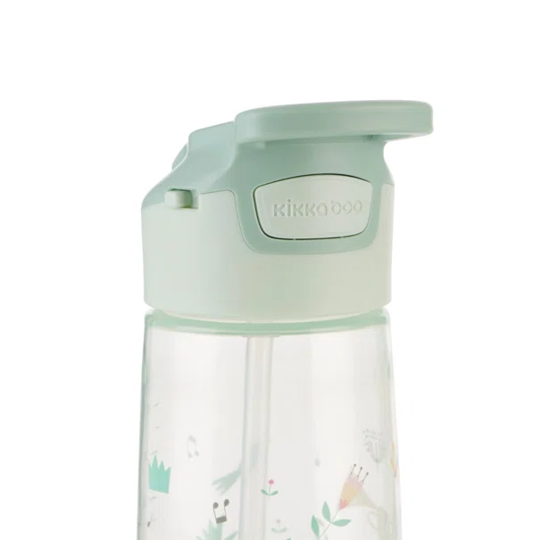 Παγούρι 450ml Με Καλαμάκι Kikka Boo Music Fest Clear Mint
