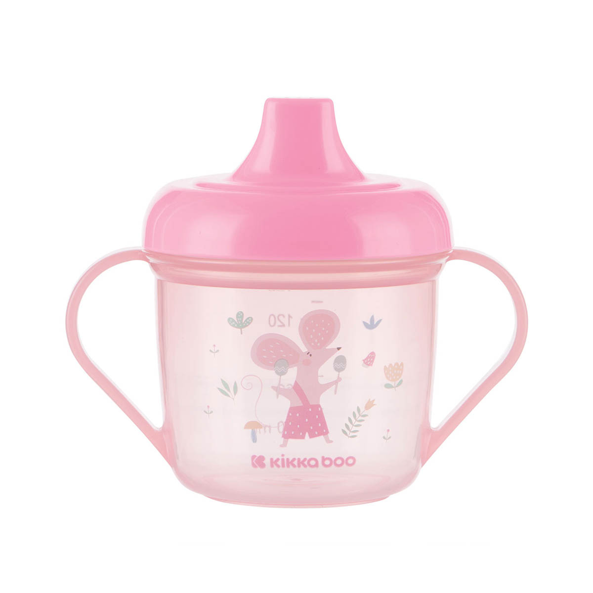 Ποτήρι Εκπαιδευτικό 150ml Kikka Boo Forest Party Pink