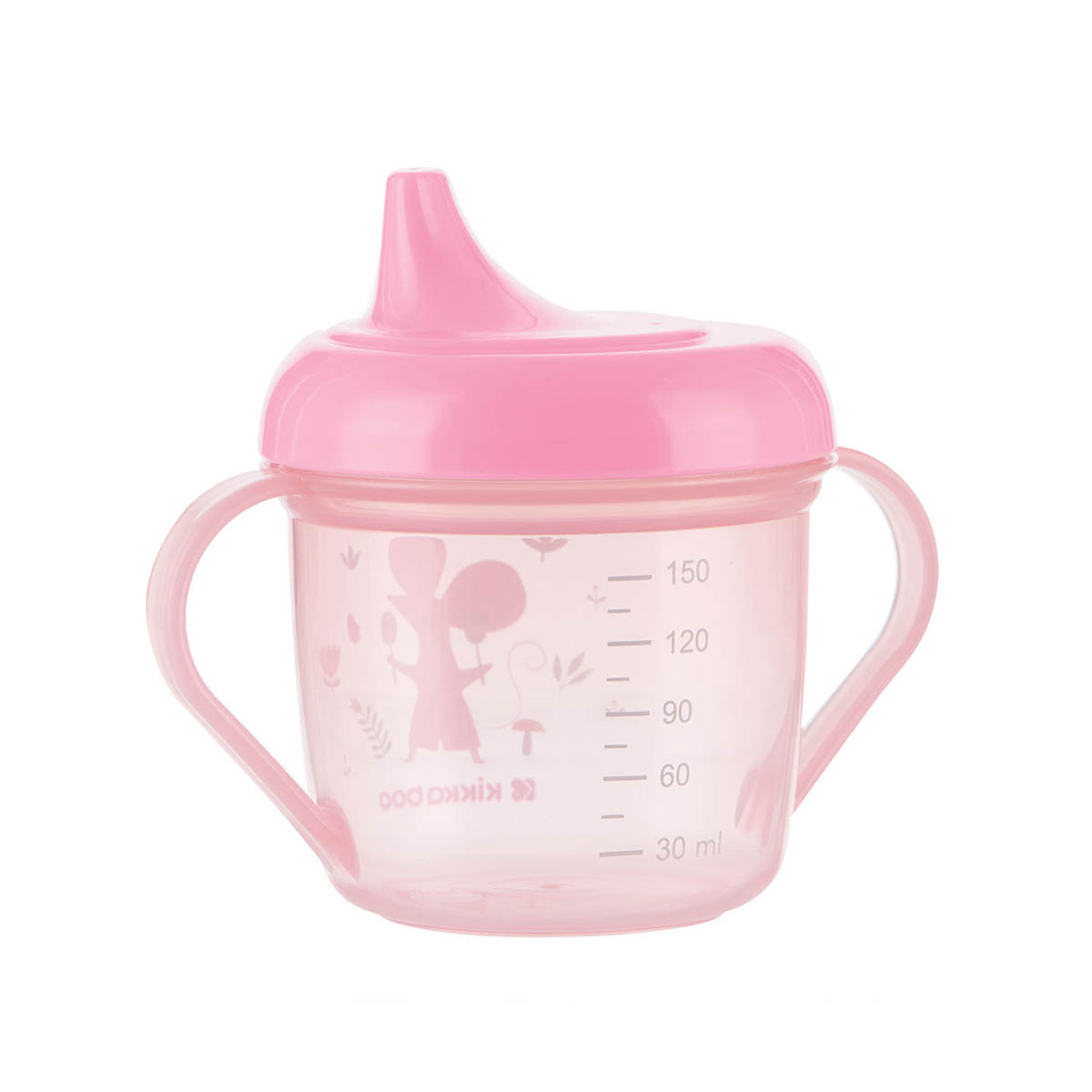 Ποτήρι Εκπαιδευτικό 150ml Kikka Boo Forest Party Pink