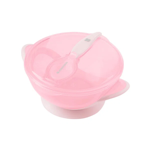 Φαγητοδοχείο & Κουτάλι 400ml Kikka Boo Feedy Pink