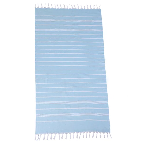 Πετσέτα Θαλάσσης (80x170) Estia Save The Aegean Azure Stripes 00-31107