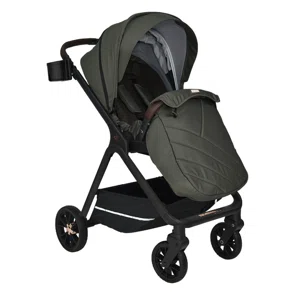 Καρότσι + Τσάντα Αλλαξιέρα (0-48 Μηνών/ Έως 22kg) Bebe Stars Nammas Olive 346-189