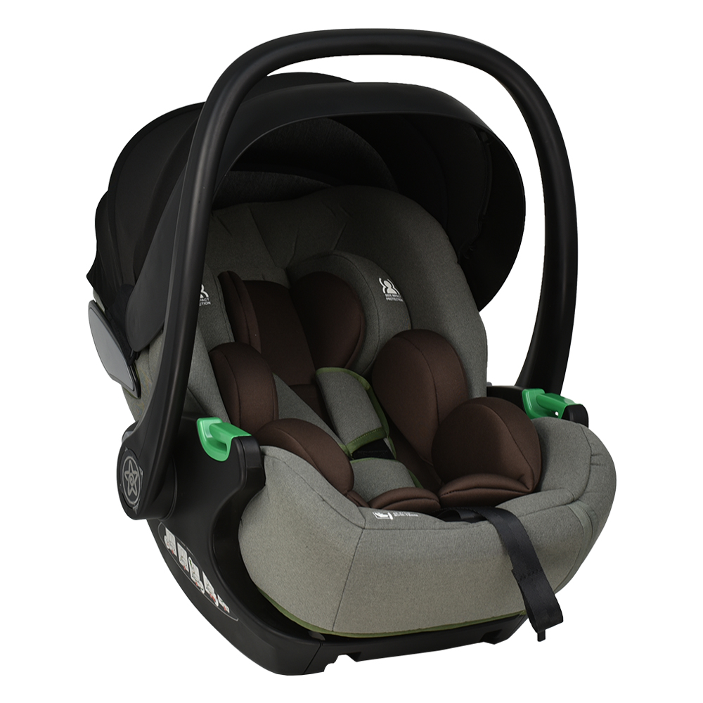 Κάθισμα Αυτοκινήτου (40-87εκ. Ύψος) Bebe Stars Baby i-Size Olive 004-189