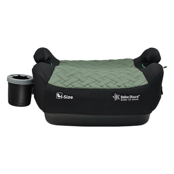 Κάθισμα Αυτοκινήτου Booster (125 έως 150εκ. Ύψος) Bebe Stars i-Size Olive 954-176