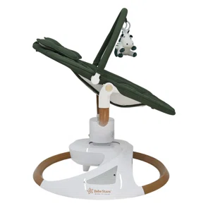 Ηλεκτρικό Ρηλάξ Με Μουσική (0+ Μηνών/Έως 9kg) Bebe Stars Snuggle Forest Green 256-176