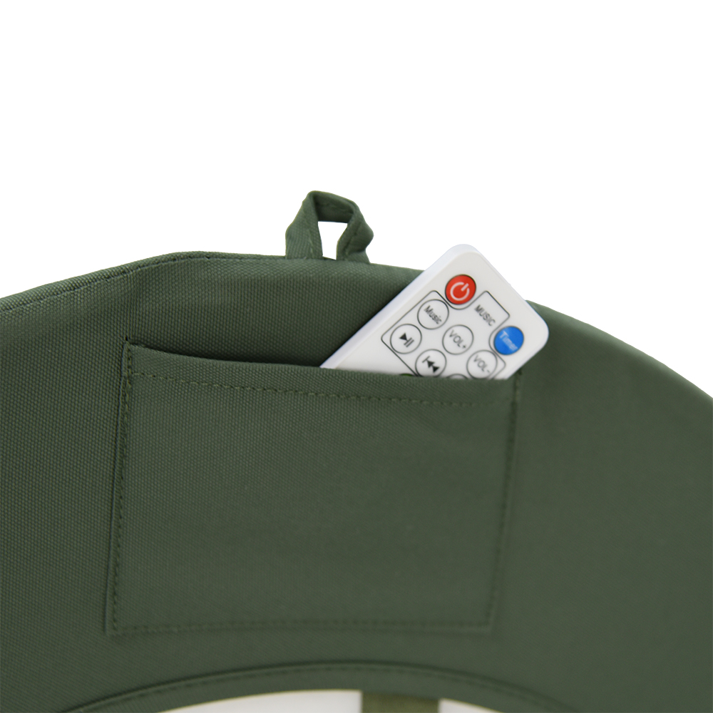 Ηλεκτρικό Ρηλάξ με Μουσική (0+ Μηνών Έως 9Kg) Bebe Stars Snuggle Forest Green 256-176 Βρεφικά Relax Μωρού Spitishop