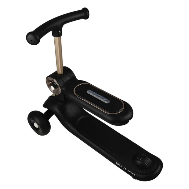 Παιδικό Πατίνι Τρίτροχο (12+ Μηνών) Bebe Stars Xride 2 In 1 Black 671-188