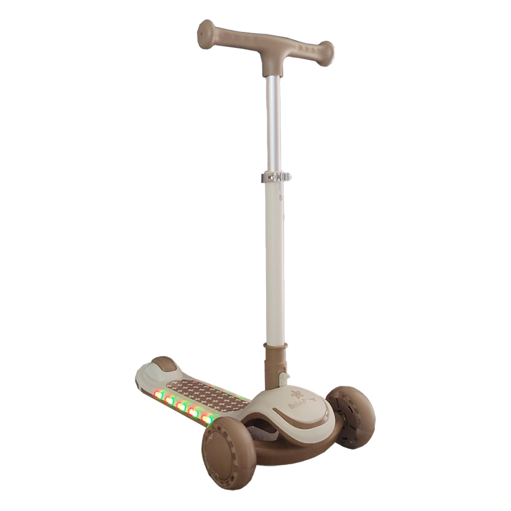 Παιδικό Πατίνι Τρίτροχο (3+ Ετών) Bebe Stars Xride Beige 670-182 Παιχνίδια Πατίνια - Skateboard Spitishop