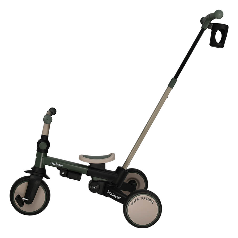 Ποδήλατο Τρίκυκλο (12 Μηνών - 6 Ετών) Bebe Stars Urban 7 In 1 Forest Green 822-179 Παιχνίδια Βρεφικά για Μωρά 12 18 Spitishop