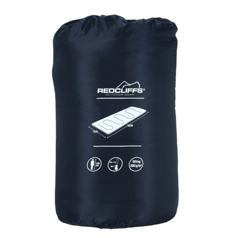 Sleeping Bag Μονό 3 Εποχών (75X190) K-M X98000280 Blue Οργάνωση & Αποθήκευση Είδη Camping Bags Υποστρώματα Spitishop