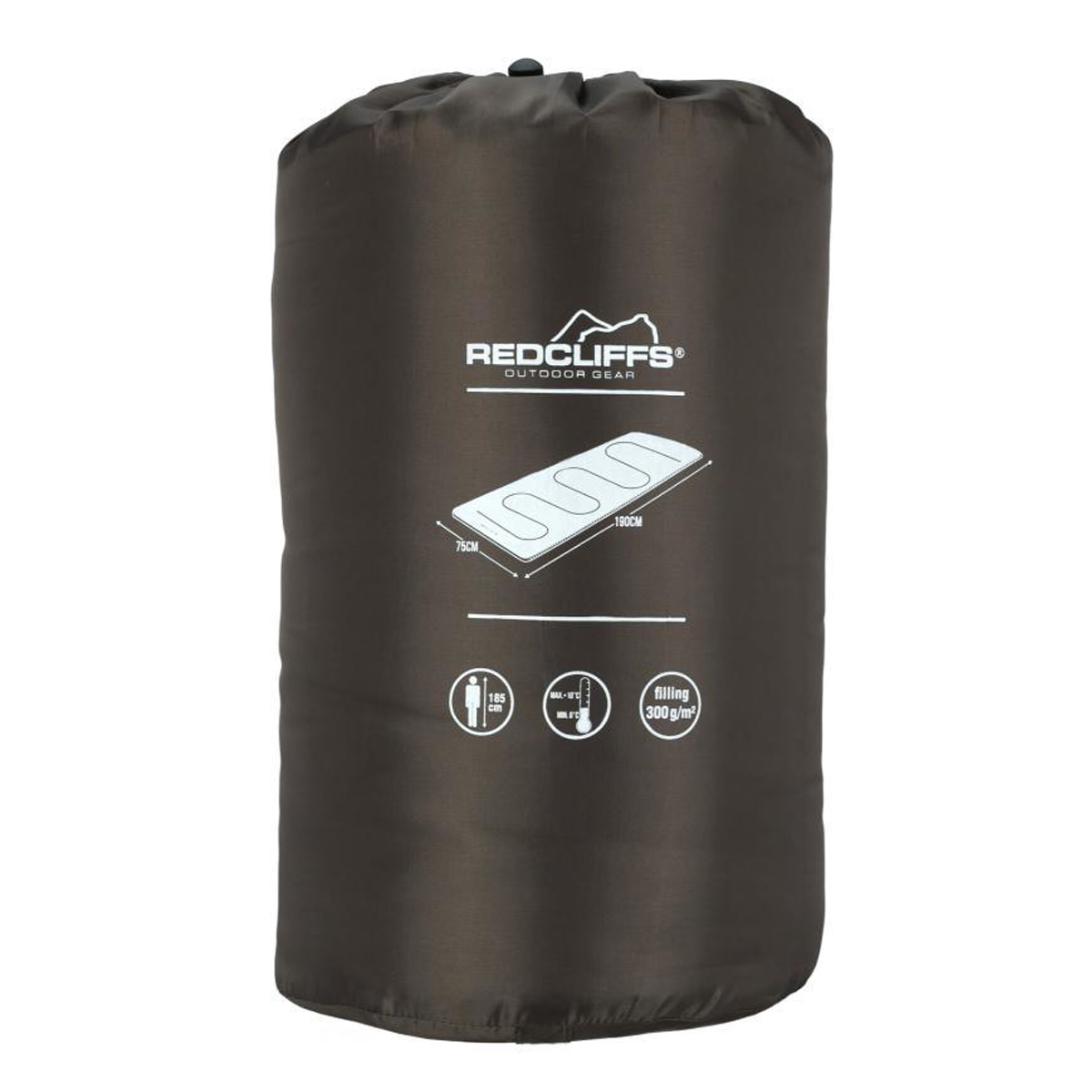 Sleeping Bag Μονό 3 Εποχών (75X190) K-M X98000280 Taupe Οργάνωση & Αποθήκευση Είδη Camping Bags Υποστρώματα Spitishop