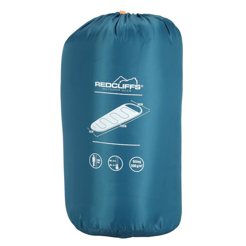 Sleeping Bag Μονό 2 Εποχών (80X230) K-M X98000270 Blue Οργάνωση & Αποθήκευση Είδη Camping Bags Υποστρώματα Spitishop