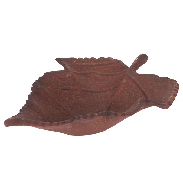 Διακοσμητικό Μπολ (22x18) K-M A98100750 Frosted Brown