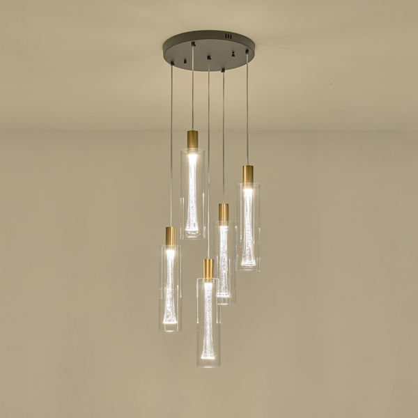 Φωτιστικό Οροφής Πολύφωτο LED Eurolamp Vial 144-15101