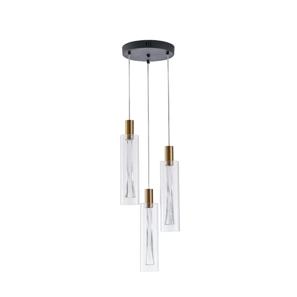 Φωτιστικό Οροφής Τρίφωτο LED Eurolamp Vial 144-15102