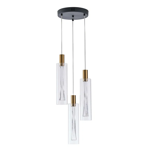 Φωτιστικό Οροφής Τρίφωτο LED Eurolamp Vial 144-15102