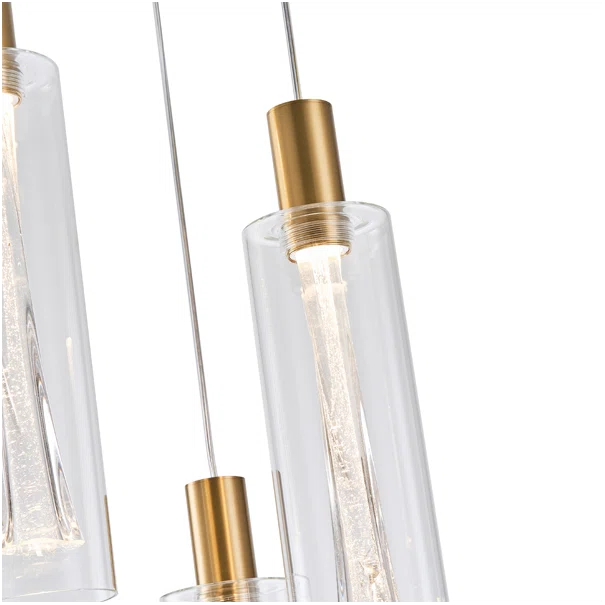 Φωτιστικό Οροφής Τρίφωτο LED Eurolamp Vial 144-15102