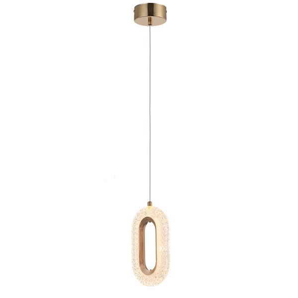Φωτιστικό Οροφής Μονόφωτο LED Eurolamp Kriko 144-16060