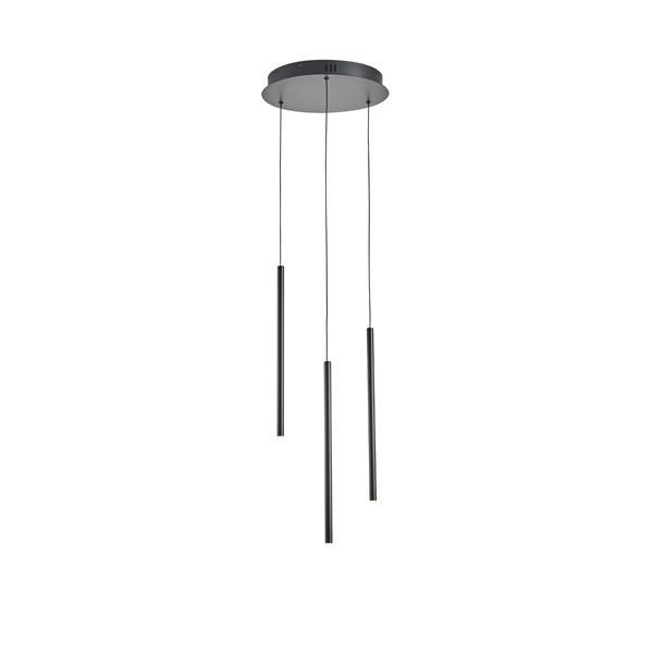 Φωτιστικό Οροφής Τρίφωτο LED Eurolamp Cascade 144-16082