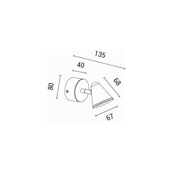Απλίκα Τοίχου LED Eurolamp Campanelle 144-16094