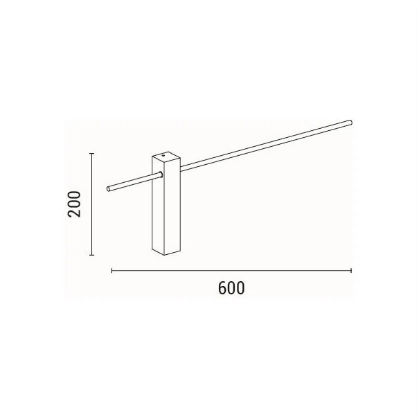 Απλίκα Τοίχου LED Eurolamp Clio 144-58020