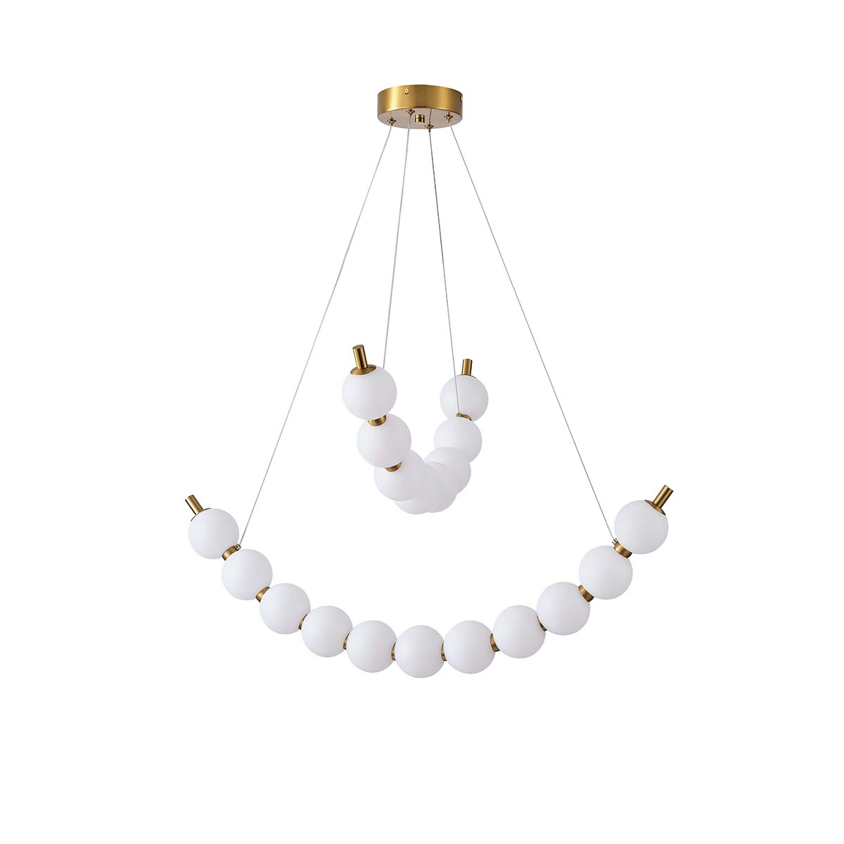 Φωτιστικό Οροφής Δίφωτο LED Eurolamp Trea 144-18042