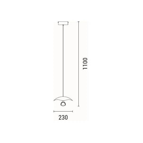 Φωτιστικό Οροφής Μονόφωτο LED Eurolamp Enigma 144-15054