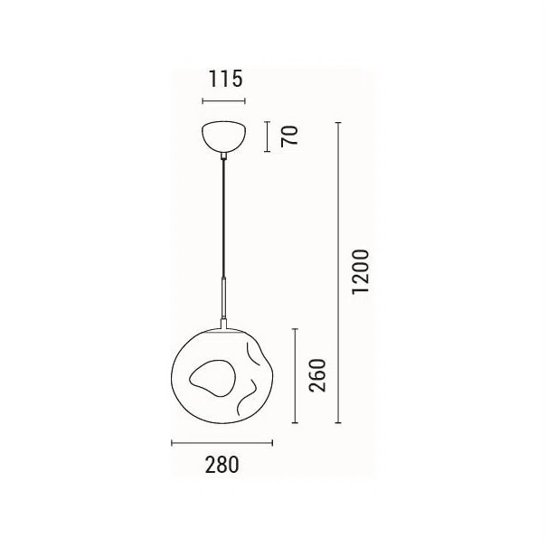 Φωτιστικό Οροφής Μονόφωτο LED Eurolamp Picadilly 144-15116