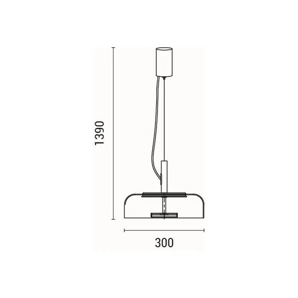 Φωτιστικό Οροφής Μονόφωτο LED Eurolamp Lobby 144-15090