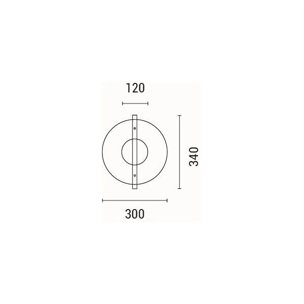 Απλίκα Τοίχου LED Eurolamp Disc 144-15086