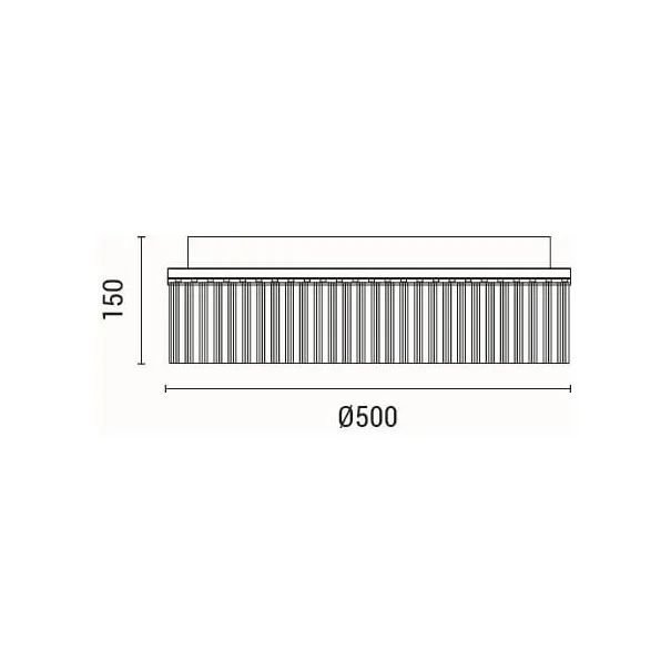 Φωτιστικό Πλαφονιέρα LED Eurolamp Aurora 144-51060