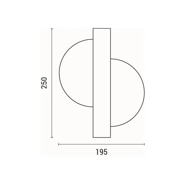 Απλίκα Τοίχου LED Eurolamp Erato 144-52009