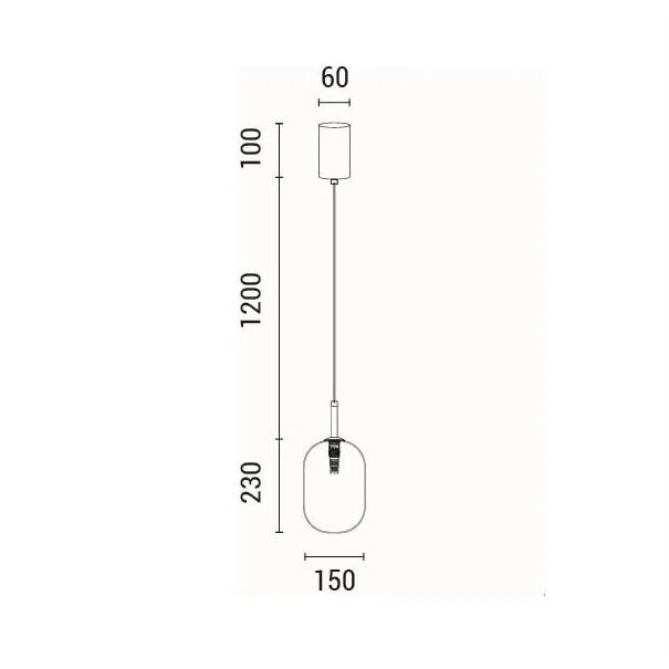 Φωτιστικό Οροφής Μονόφωτο Eurolamp Candy 144-24100