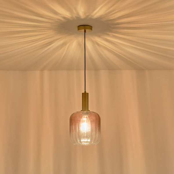 Φωτιστικό Οροφής Μονόφωτο Eurolamp Ombre 144-24087