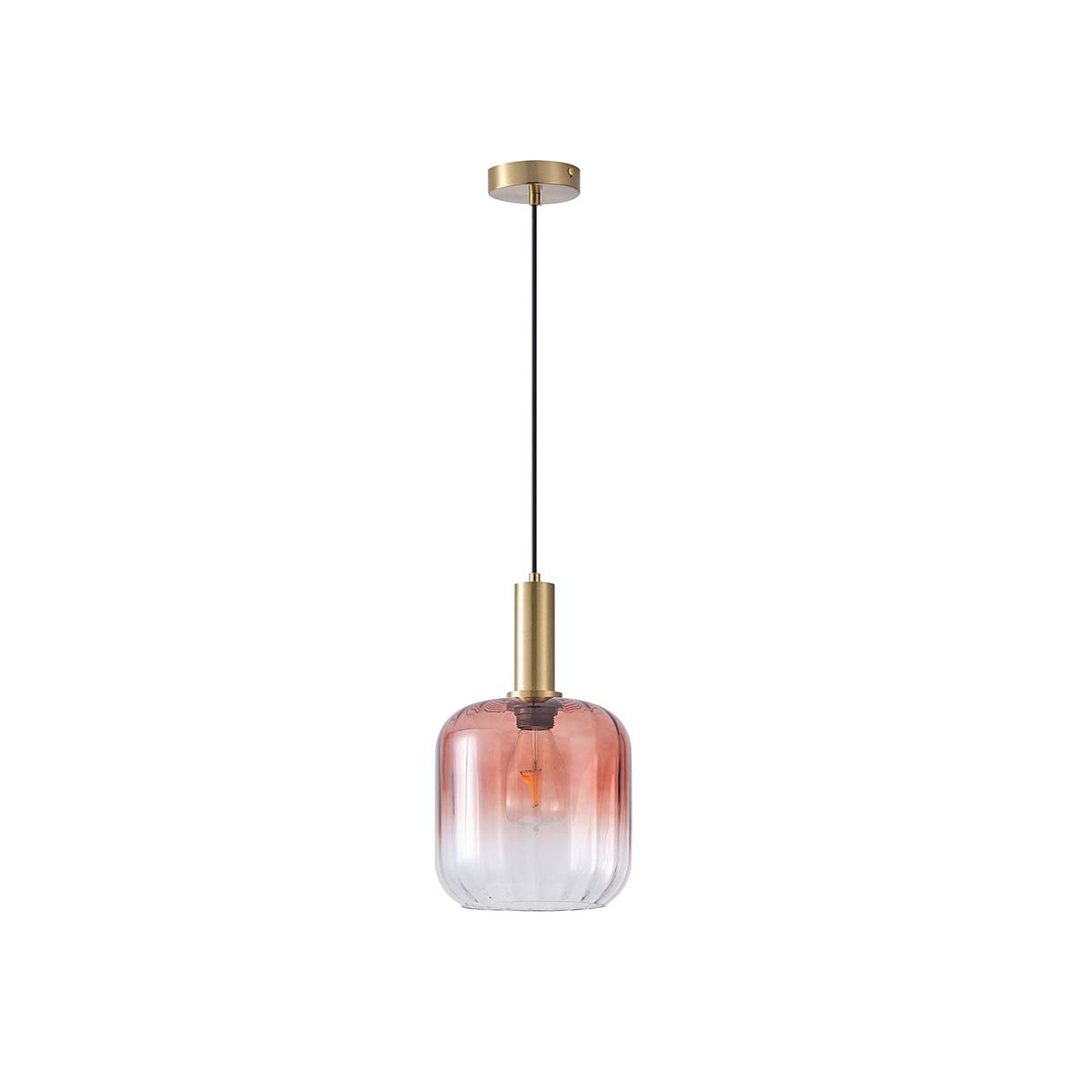 Φωτιστικό Οροφής Μονόφωτο Eurolamp Ombre 144-24087
