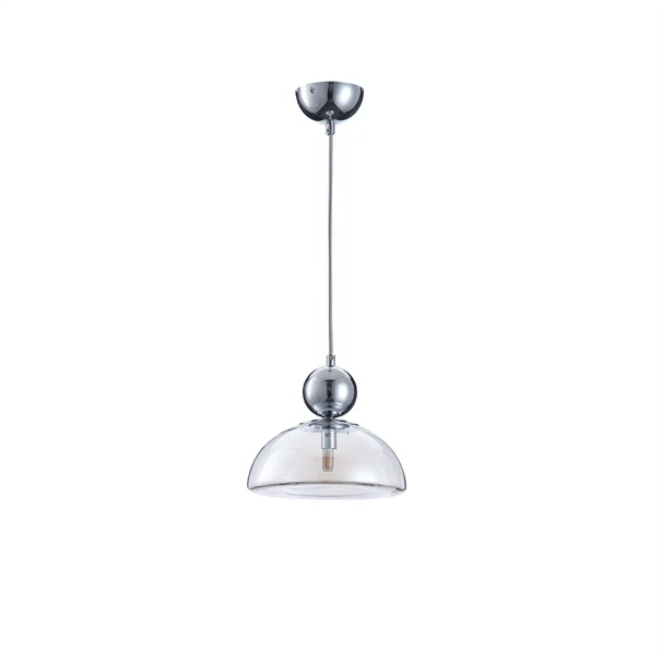 Φωτιστικό Οροφής Μονόφωτο Eurolamp Clear 144-28522