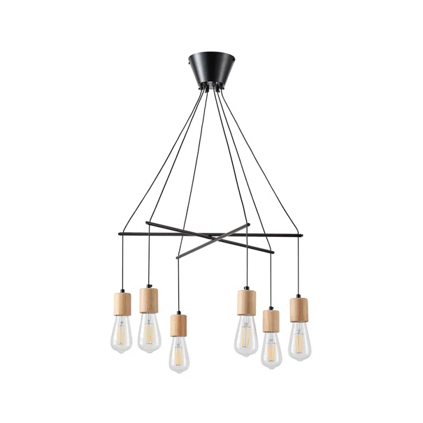 Φωτιστικό Οροφής Πολύφωτο Eurolamp Edison 144-30121