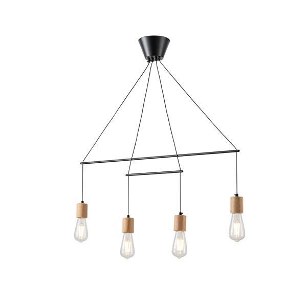 Φωτιστικό Οροφής Πολύφωτο Eurolamp Edison 144-30120