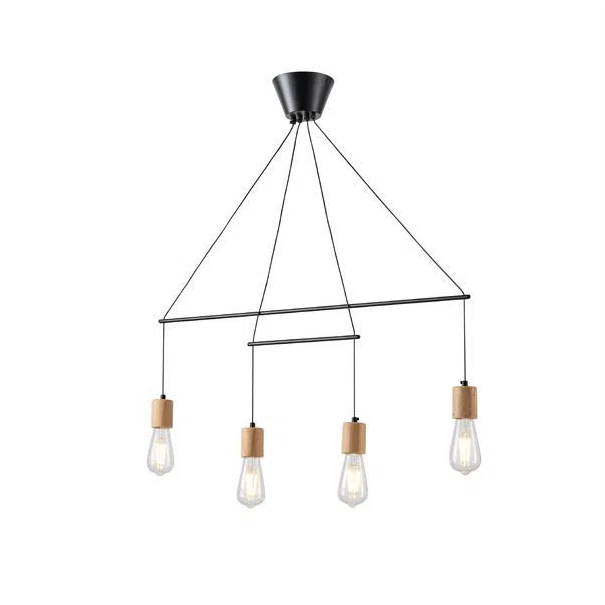 Φωτιστικό Οροφής Πολύφωτο Eurolamp Edison 144-30120