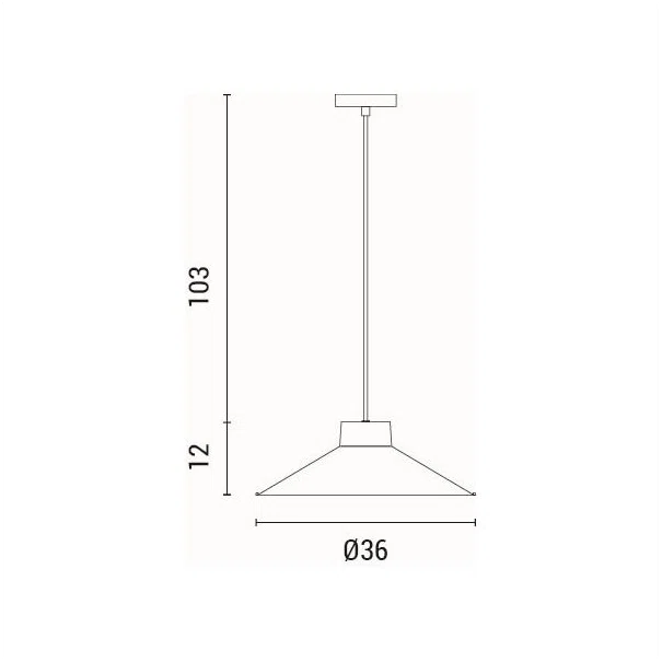 Φωτιστικό Οροφής Μονόφωτο Eurolamp Neli 144-28508