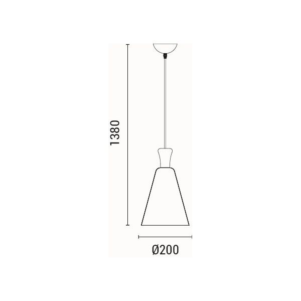 Φωτιστικό Οροφής Μονόφωτο Eurolamp Opaco 144-24131 Φωτιστικά Μοντέρνα Spitishop