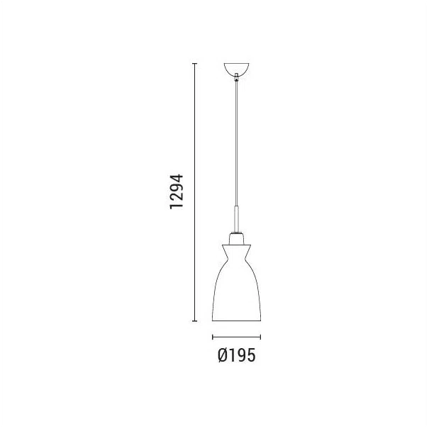 Φωτιστικό Οροφής Μονόφωτο Eurolamp Dignity 144-24137
