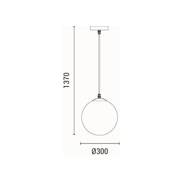 Φωτιστικό Οροφής Μονόφωτο Eurolamp Selini 144-24141 Φωτιστικά Μοντέρνα Spitishop