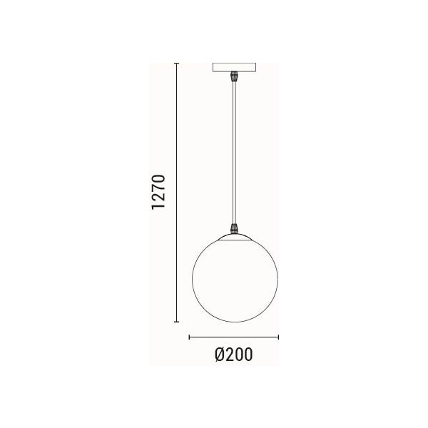 Φωτιστικό Οροφής Μονόφωτο Eurolamp Selini 144-24140 Φωτιστικά Μοντέρνα Spitishop