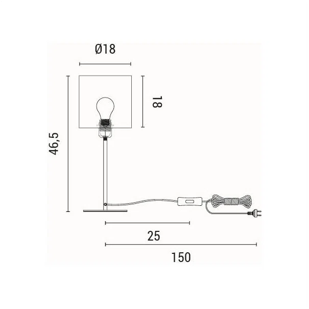 Πορτατίφ Eurolamp Aenon 144-31033