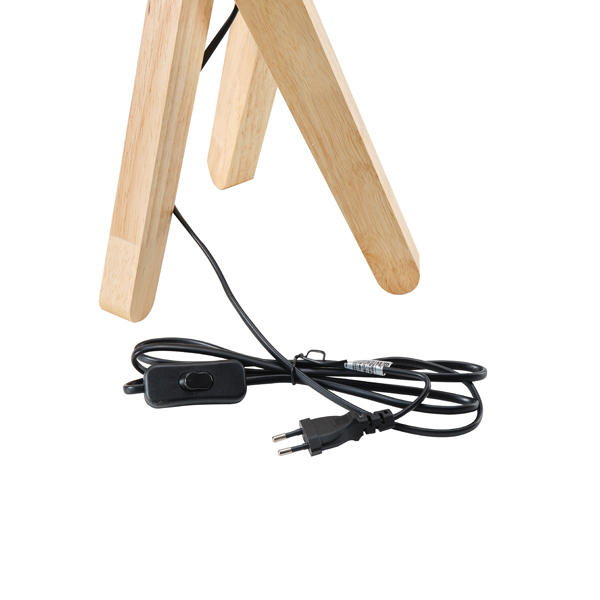 Πορτατίφ Eurolamp Madera 144-33076 Φωτιστικά Επιτραπέζια Spitishop