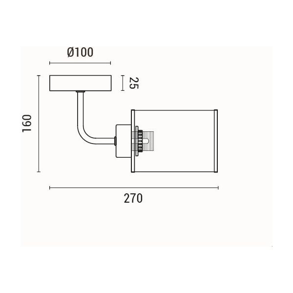 Απλίκα Τοίχου Eurolamp Marbeline 144-24015 Φωτιστικά Μοντέρνα Spitishop