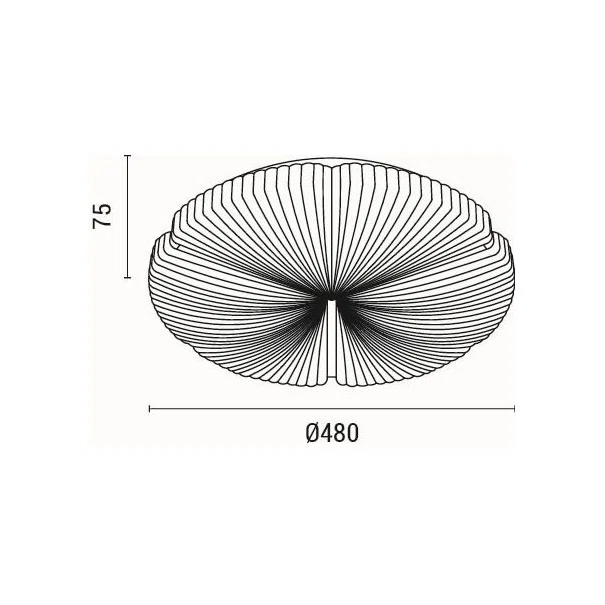 Φωτιστικό Πλαφονιέρα LED 3 CCT Eurolamp Triano 144-51038