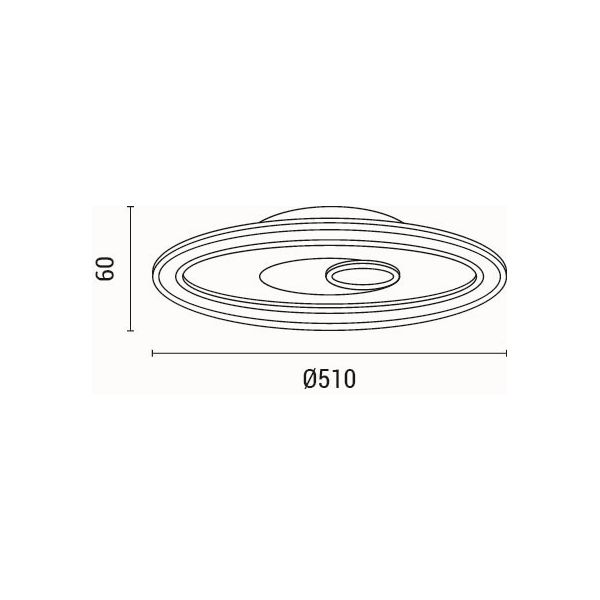 Φωτιστικό Πλαφονιέρα Led 3 Cct Eurolamp Motivo 144-51033 Φωτιστικά Οροφής Μοντέρνα Spitishop