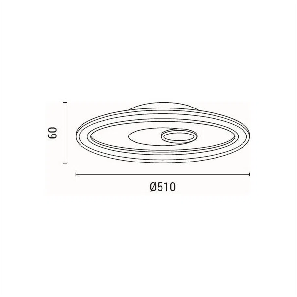 Φωτιστικό Πλαφονιέρα LED 3 CCT Eurolamp Motivo 144-51033